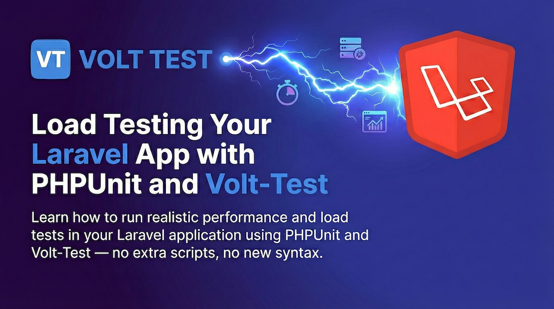 Load Testing Laravel Applications with PHPUnit and Volt-test
